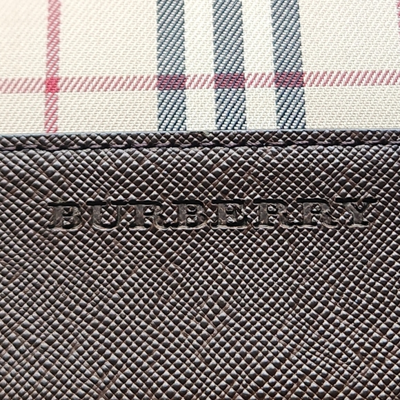 Burberry Nova Check Tote Bag in Beige Nylon Tote - Picture 7 of 16